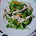 バウンド's cooksnap of when they made 蒸し鶏と大葉のシャキシャキサラダ.