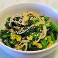 sakuni's cooksnap of when they made ほうれん草とカニカマの柚子胡椒ポン和え❦.