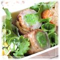 KENチャン's cooksnap of when they made キャベツの豚肉巻き♪お弁当に.