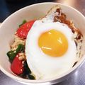 あまにょん's cooksnap of when they made 青じそで☆ガパオ風ライス.