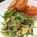 syaron1982's cooksnap of when they made 豆苗とハムのふわ玉炒め.