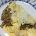 HRK_IWSK's cooksnap of when they made 朝ごはんに！簡単！ふわとろ納豆オムレツ.