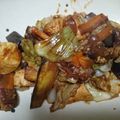 あゆ3510's cooksnap of when they made 鶏なすキャベツの味噌炒め＊.