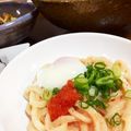 えりこは's cooksnap of when they made 簡単ランチ☆贅沢明太クリーム釜たまうどん.