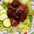 mnmnm385's cooksnap of when they made 豚ヒレ肉のゴマみそ炒め☆新たまねぎ添え.