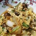 lanyuanan's cooksnap of when they made 簡単☆ニラとしらすの卵丼.