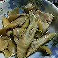 ユーロン's cooksnap of when they made 重曹で美味♡たけのこと高野豆腐の煮物.