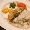 クックB44YG4☆'s cooksnap of when they made チキンソテーのきのこクリームソース.