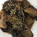 hiyo201's cooksnap of when they made 豚ナス味噌炒め.