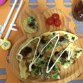 ダサコ's cooksnap of when they made 関西風？生地がモチモチ〜なネギ焼き.
