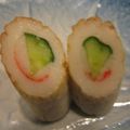 たいたいちゃん's cooksnap of when they made トシチンママの♪カニ・カッパ詰め竹輪.