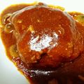 2525とらふぐ's cooksnap of when they made 煮込みハンバーグ♪缶詰を使って簡単本格☆.