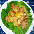 やまうさ's cooksnap of when they made めんつゆ&わさびで☆簡単焼き鳥風.