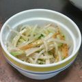 ＊さあや＊'s cooksnap of when they made ♡もやしときゅうりとちくわのナムル♡.