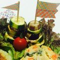 てぃらみい's cooksnap of when they made ズッキーニと茄子のソテー.