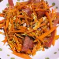 頼羅▽･ω･▽'s cooksnap of when they made にんじんしりしり 沖縄の味.