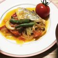 あやぬぼゅ's cooksnap of when they made 白身魚のトマトワイン蒸し.