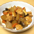 saeca84's cooksnap of when they made 鶏と大根の照り煮.