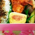 みっこ坊主's cooksnap of when they made 時短！華やかおかず。明太子いり卵焼き.