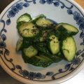 ラクラクダ's cooksnap of when they made ダシダで＊簡単きゅうりの漬物＊生姜もね♪.