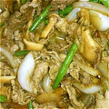 マスカル12's cooksnap of when they made 豚肉といんげんいっぱい炒め.