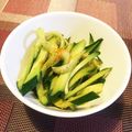 pe_summer☆'s cooksnap of when they made 簡単☆ピリ辛きゅうり.