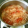 佐藤みゃー's cooksnap of when they made えのきたっぷりトマトオニオンスープ♪.