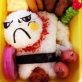 わらびもっちー's cooksnap of when they made 妖怪ウォッチ☆ちからもちのキャラ弁^_-.