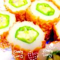 ちまてぃ〜's cooksnap of when they made ちくわにおくらを詰めました！.