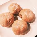 嫁ももすけ's cooksnap of when they made バター不要！小麦ふすまのクルミパン.