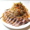 sacoママ's cooksnap of when they made タレがうまいっ！！　いなだの韓国風お刺身.