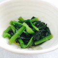 マリネ▽▲'s cooksnap of when they made ♡旨々♡小松菜の塩レモンオリーブ和え♡.