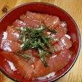 ラブリークッキー's cooksnap of when they made お店の味みたい♪まぐろのづけ丼♪.