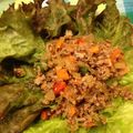 おぅぷん's cooksnap of when they made 豚ひき肉でレタス包み.