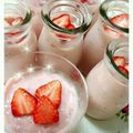 カントリーmaman's cooksnap of when they made 春の香りいっぱい☆苺のヨーグルトゼリー.