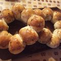 カバゴン's cooksnap of when they made ポンデ風？みたらしリングパン.