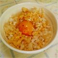 うたかた。's cooksnap of when they made 冷凍卵で熱冷た～い「たまごかけご飯」.