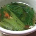 ゆーあちん's cooksnap of when they made ゴマが香るチンゲン菜のスープ.