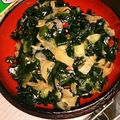 まいり★'s cooksnap of when they made 中華クラゲとわかめの酢の物.