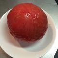 ☆らりこ☆'s cooksnap of when they made 離乳食　トマトの湯むき（直火）.