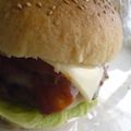 マンプクＮＭ's cooksnap of when they made レンジパンバーガー.
