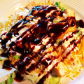 トドこ's cooksnap of when they made 厚揚げとキャベツのお好み焼き風炒め☆.