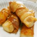 のりてぃｓｘ's cooksnap of when they made 豆腐の豚肉巻き☆照り焼き味.