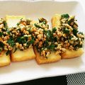 ＊るー＊'s cooksnap of when they made 糖質制限！厚揚げのニラ納豆がけ.