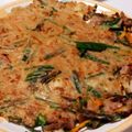 ｎａ＊ｍａ's cooksnap of when they made 全粒粉のニラチヂミ。.