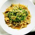 のぼる１０３１'s cooksnap of when they made 節約レシピ!!豆苗入り鶏皮炒め.