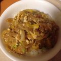 ねおみ's cooksnap of when they made 残り物のトンカツリメイク♡簡単♩カツ丼.