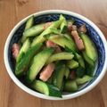 HAL♫HAL's cooksnap of when they made 簡単⭐きゅうり⭐ベーコンのニンニク塩炒め.