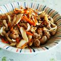 はるたんママ0727's cooksnap of when they made たっぷりキノコの肉味噌炒め.