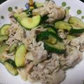 恋羽mama's cooksnap of when they made 豚肉のズッキーニ巻　ガリバタ醤油.